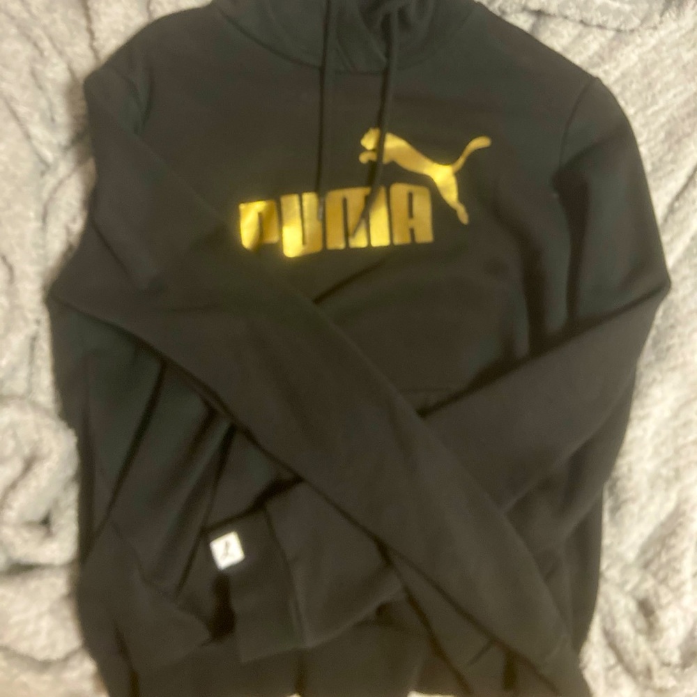 Puma black hoodie